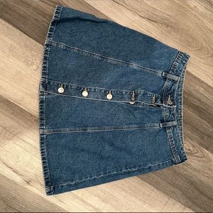 Denim skirt